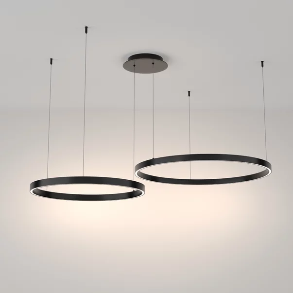 Pendul Maytoni Rim negru LED x 2 picture - 4