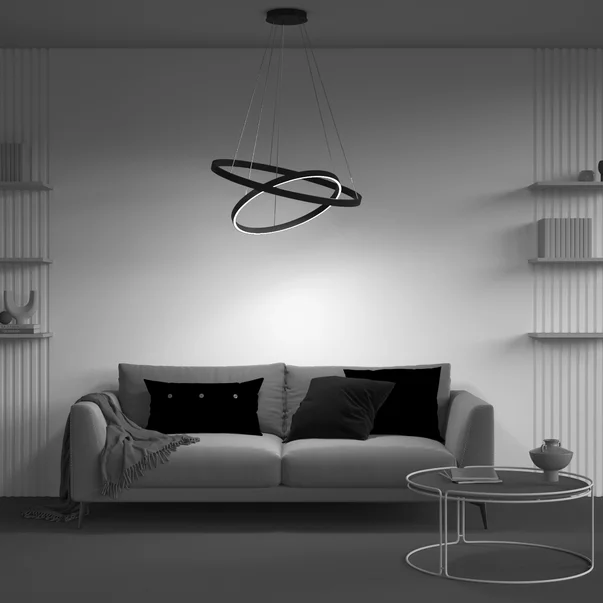 Pendul Maytoni Rim negru LED x 2 picture - 5