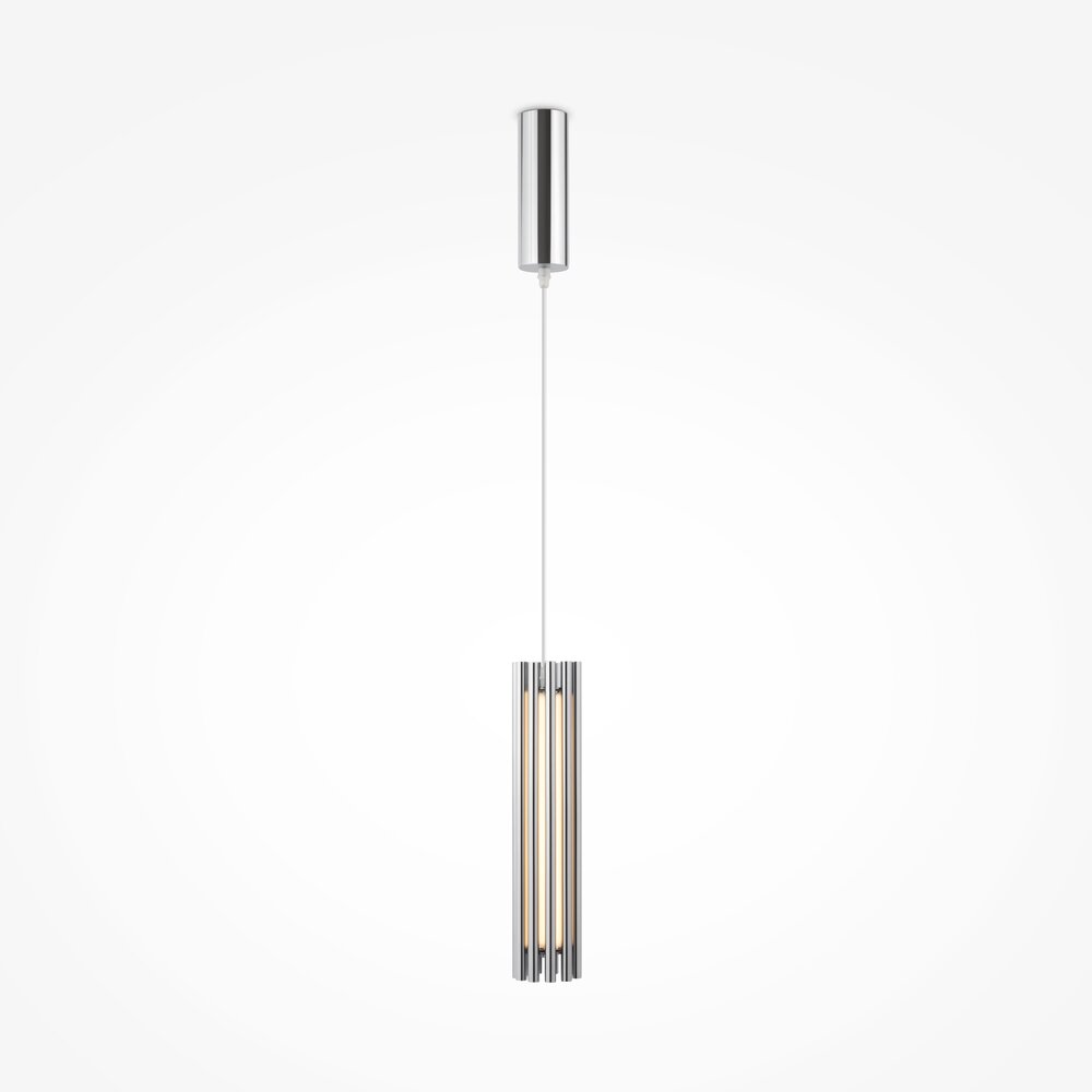 Pendul Maytoni Sonata crom/transparent becuri