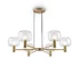 Pendul Maytoni Vision auriu/transparent 6 becuri picture - 1