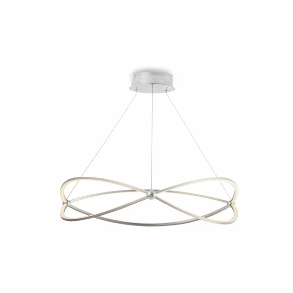 Pendul Maytoni Weave nichel/transparent becuri picture - 3