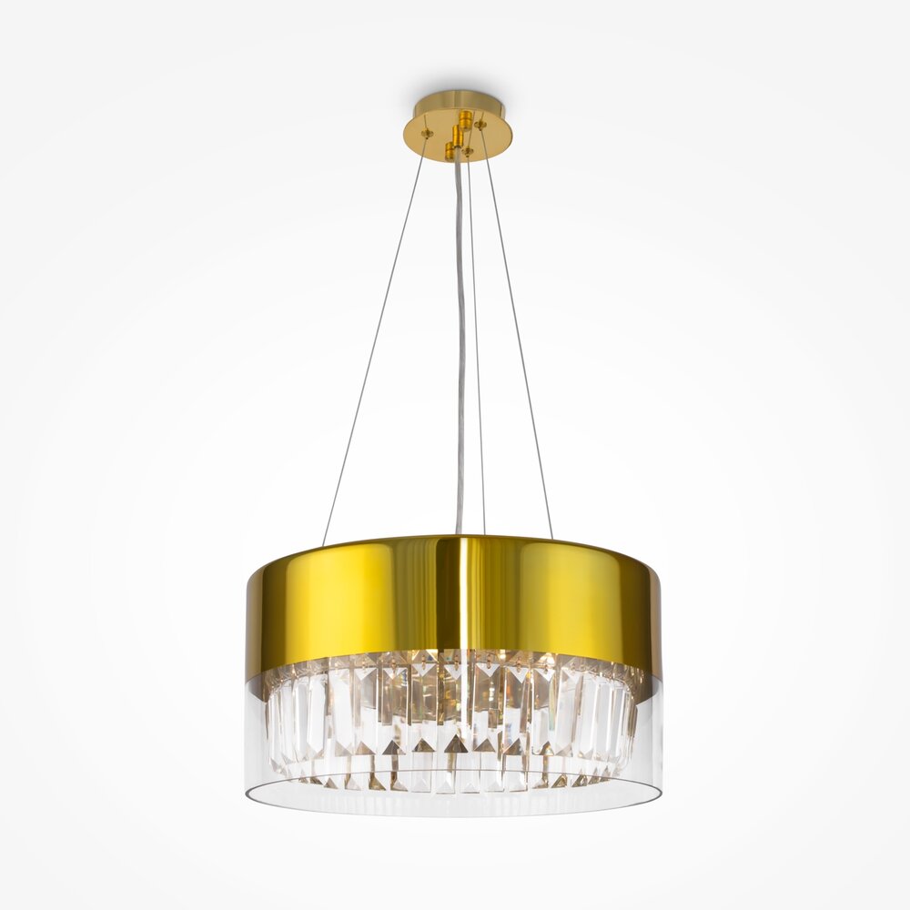 Pendul Maytoni Wonderland auriu 4 becuri