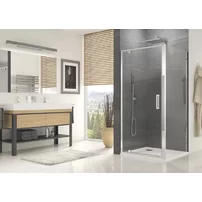 Perete fix SanSwiss Ocelia 70 cm sticla securizata 5mm anticalcar