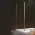 Perete lateral fix Inter Ceramic 70 cm sticla transparenta 8 mm crom lucios picture - 1