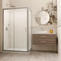 Perete lateral Radaway Premium Plus S 70 cm crom-transparent sticla 6 mm