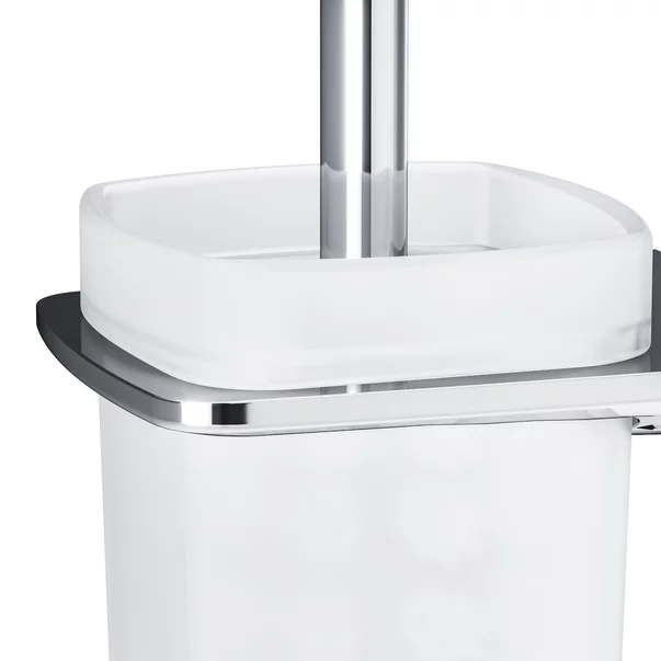 Perie WC cu suport AM.PM Inspire 2.0 crom-sticla mata picture - 7