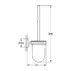 Perie WC Grohe Essentials crom periat Supersteel picture - 2