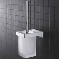 Perie WC Grohe Selection Cube crom lucios