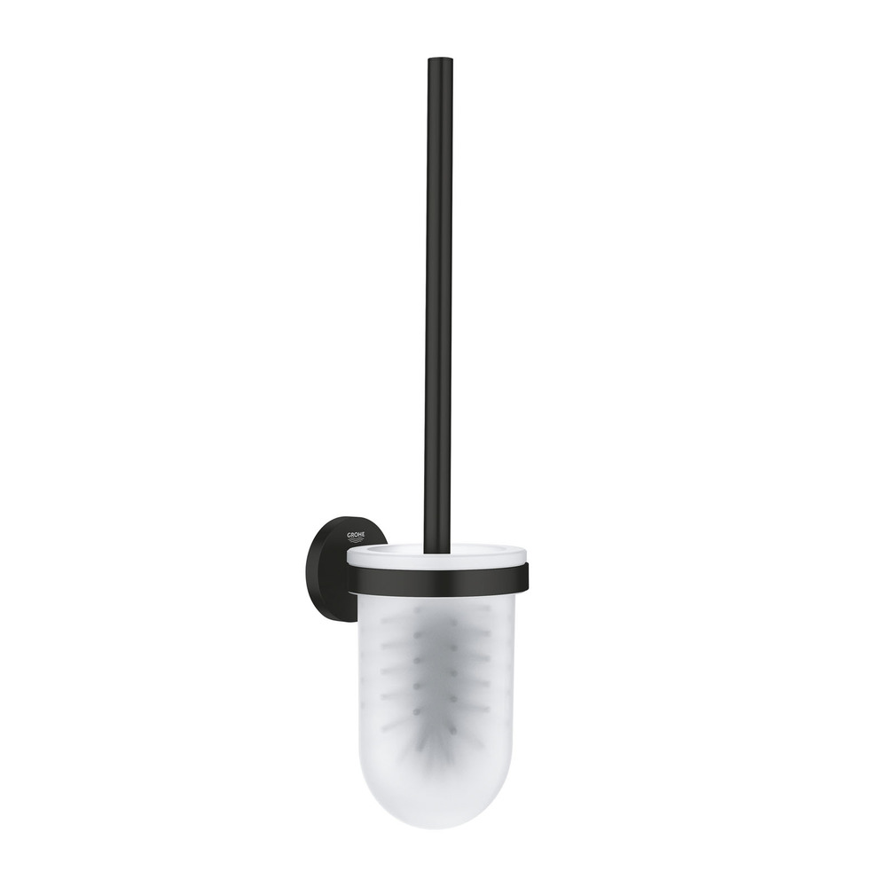 Perie WC Grohe Start negru mat