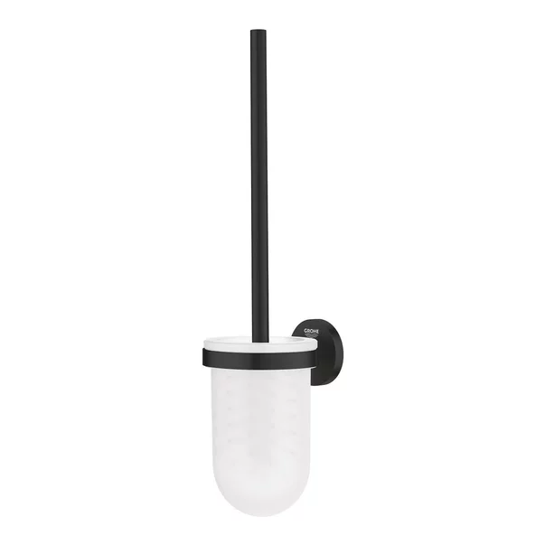 Perie wc negru mat Grohe Essentials picture - 3