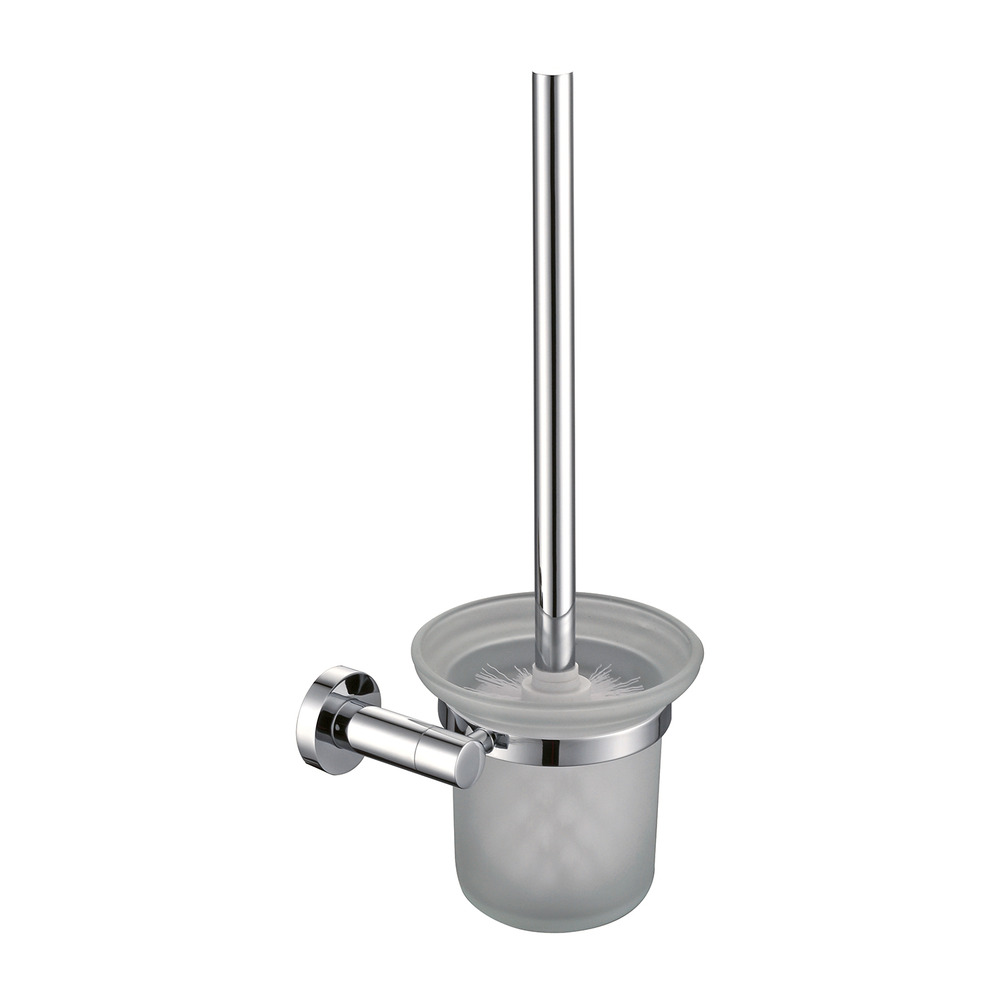 Perie WC Omnires Modern Project si sticla mata