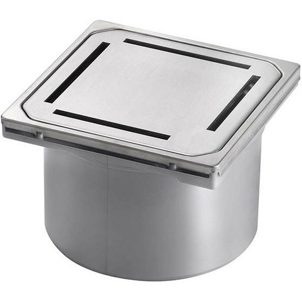 Piesa superioara cu capac din inox Kessel Slot System 125 12 cm, fara cheie