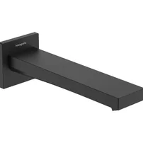 Pipa cada negru mat Hansgrohe Tecturis S