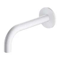 Pipa cada Omnires Y finisaj alb mat 21 cm