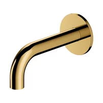 Pipa cada Omnires Y finisaj auriu lucios 16 cm