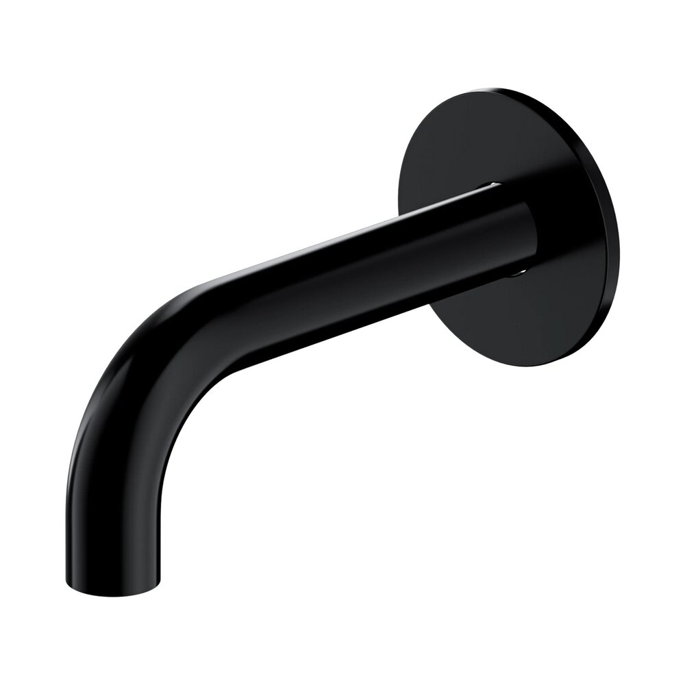 Pipa cada Omnires Y finisaj negru semimat 16 cm