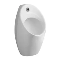 Pisoar cu alimentare ascunsa Inter Ceramic si actionare electronica alb mat