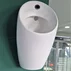 Pisoar cu alimentare ascunsa Inter Ceramic si actionare electronica alb mat picture - 2
