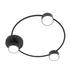 Plafoniera Emibig Lucio 3 BL negru mat GX53 picture - 1