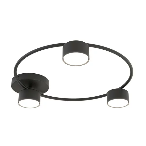 Plafoniera Emibig Lucio 3 BL negru mat GX53 picture - 2