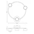 Plafoniera Emibig Lucio 3 BL negru mat GX53 picture - 7