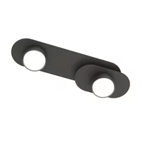 Plafoniera Emibig Stilo 2 BL negru mat LED GX53
