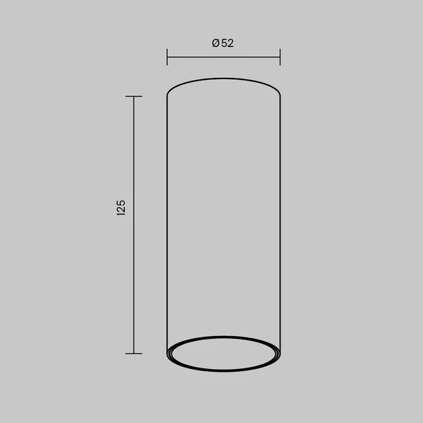 Plafoniera Maytoni FOCUS LED negru 14.5 x 6 cm picture - 6