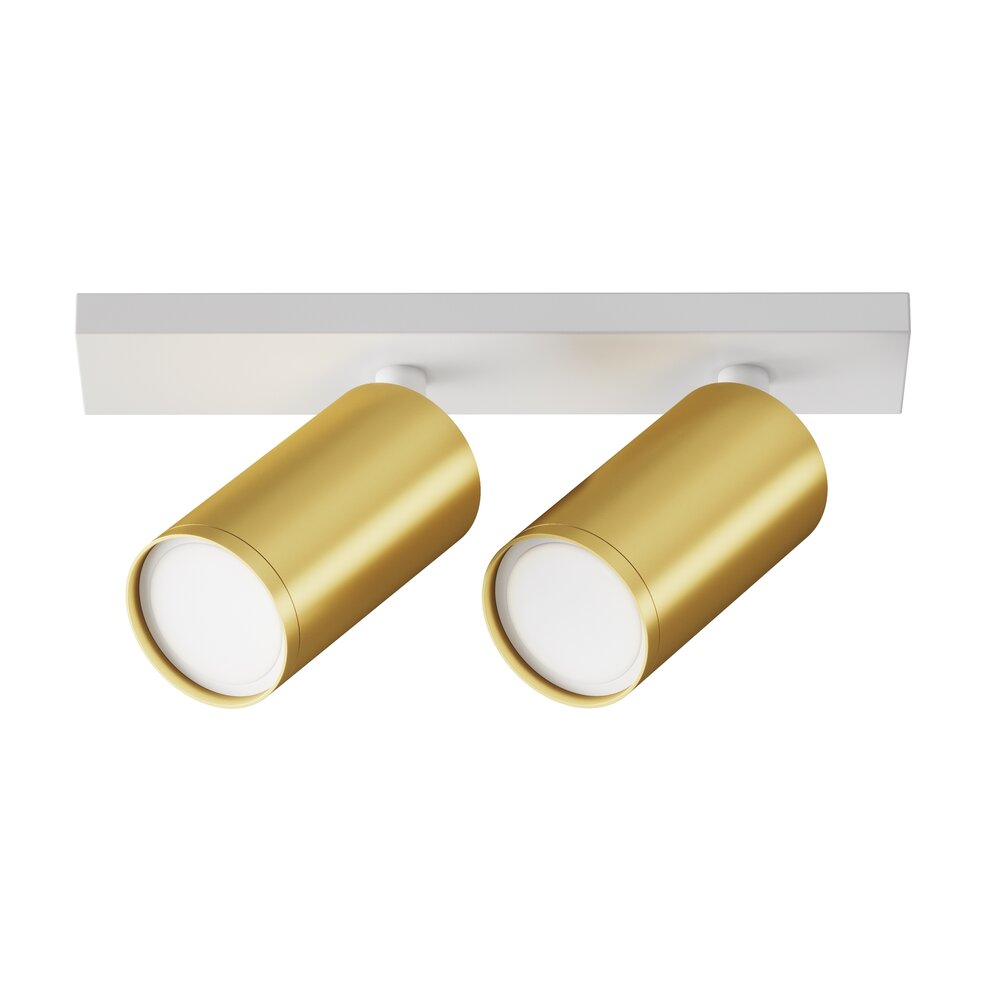 Plafoniera Maytoni FOCUS S auriu 2 becuri