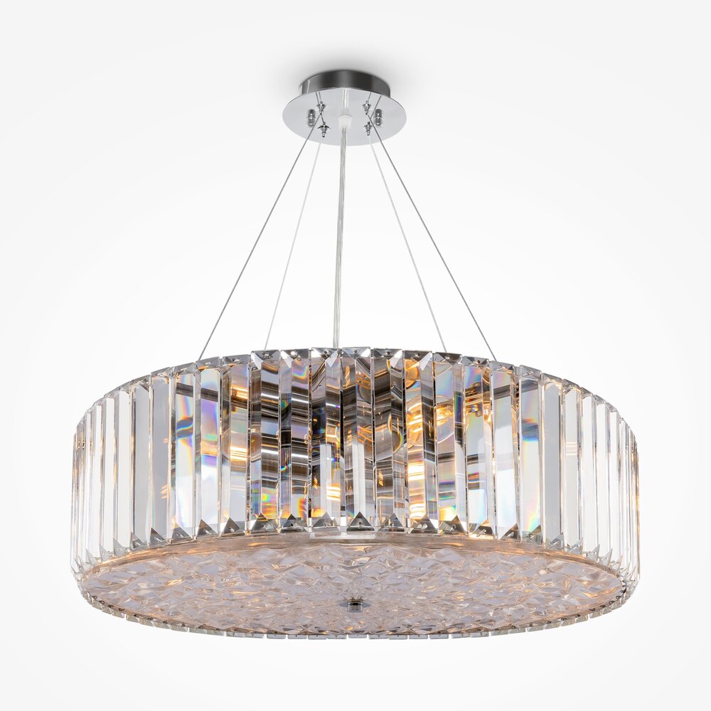 Plafoniera Maytoni Recinto crom/transparent 8 becuri
