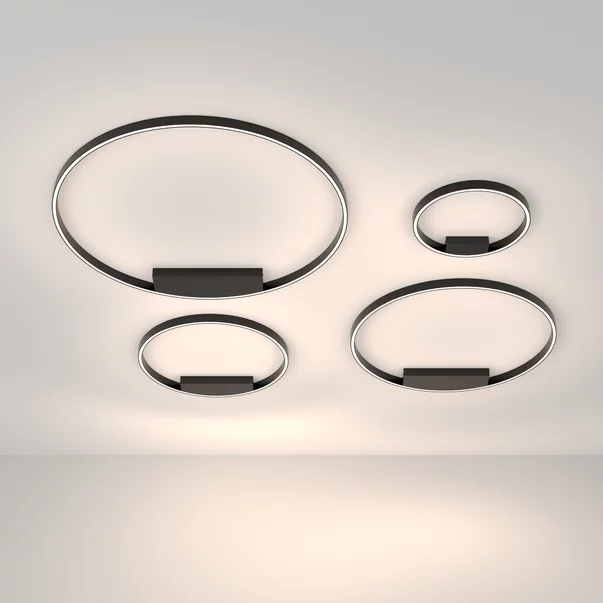 Plafoniera Maytoni Rim negru LED 9 x 48 cm picture - 4