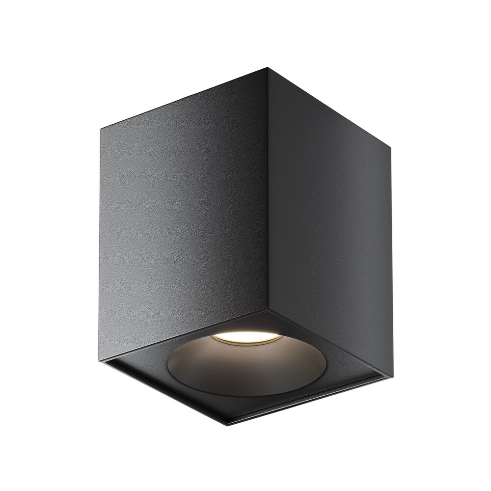 Plafoniera Maytoni Zoom negru 1 bec C030CL01B