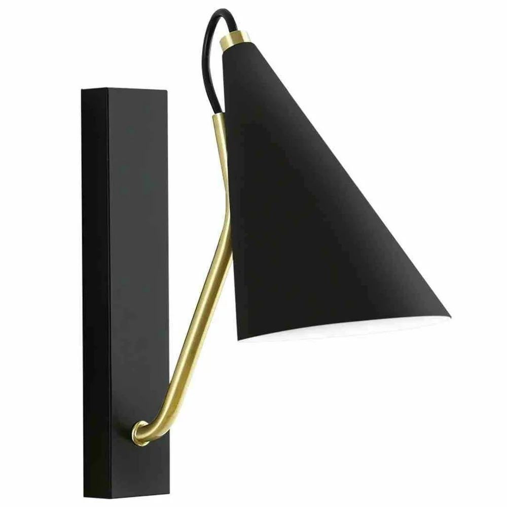 Aplica de perete Rea Toolight negru/auriu