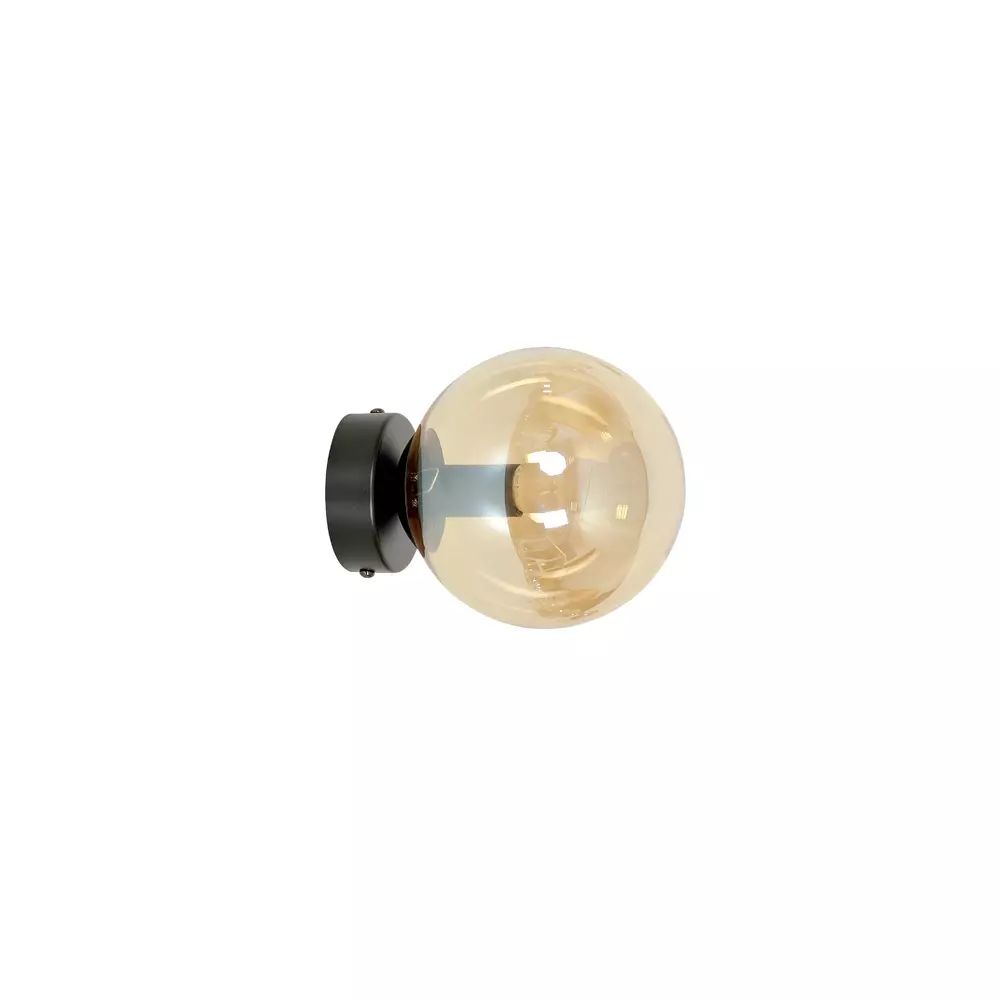 Aplica Emibig Rossi 1 negru/auriu