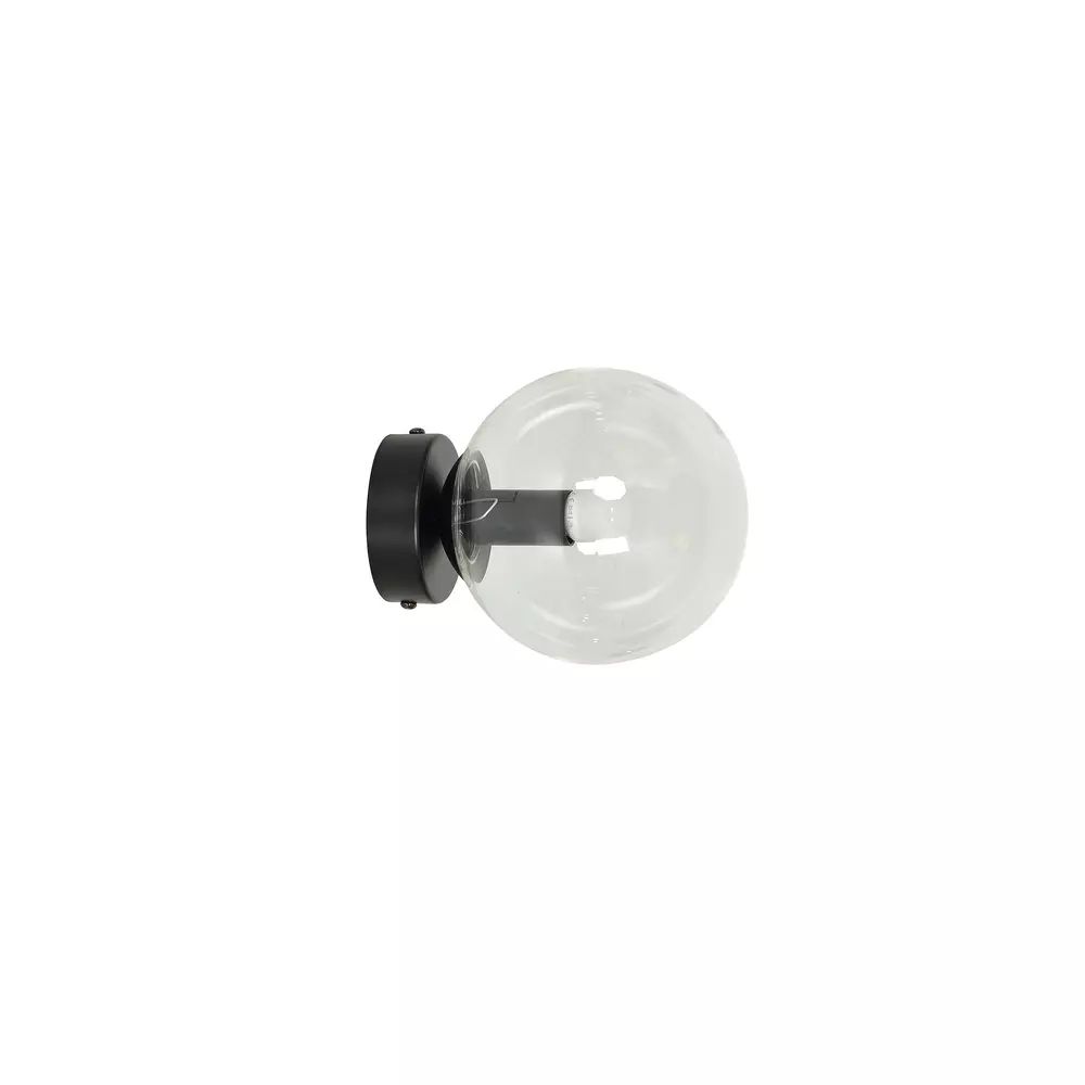 Aplica Emibig Rossi 1 negru/transparent