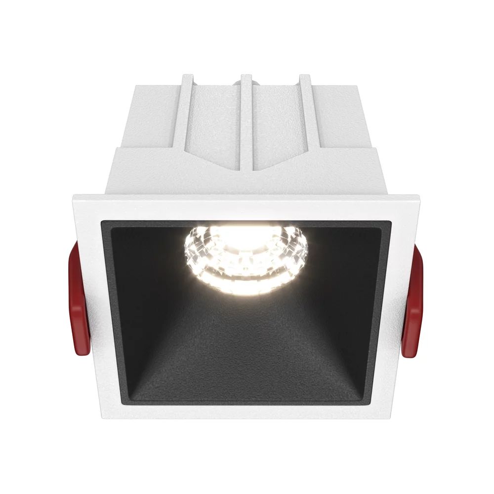 Aplica Maytoni Alfa LED alb/negru DL0430110W4KDSQWB