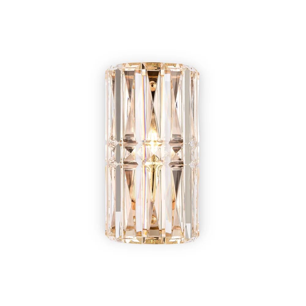 Aplica Maytoni Facet auriu/transparent 1 bec