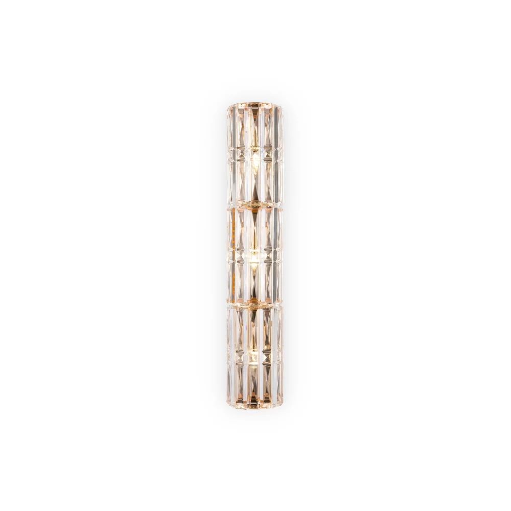 Aplica Maytoni Facet auriu/transparent 3 becuri