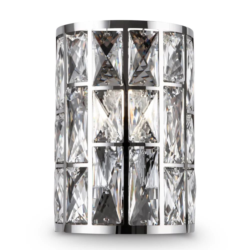 Aplica Maytoni Gelid crom/transparent 1 bec