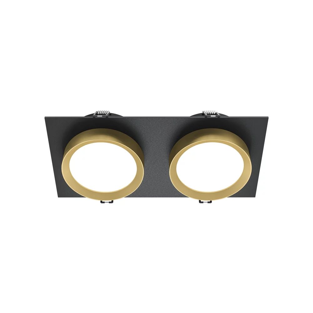 Aplica Maytoni Hoop negru/auriu 2 becuri 0.5 x 2.3 cm