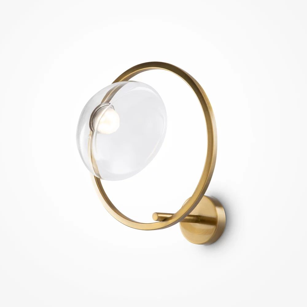 Aplica Maytoni Lunare alama/transparent MOD327WLL5BS3K1
