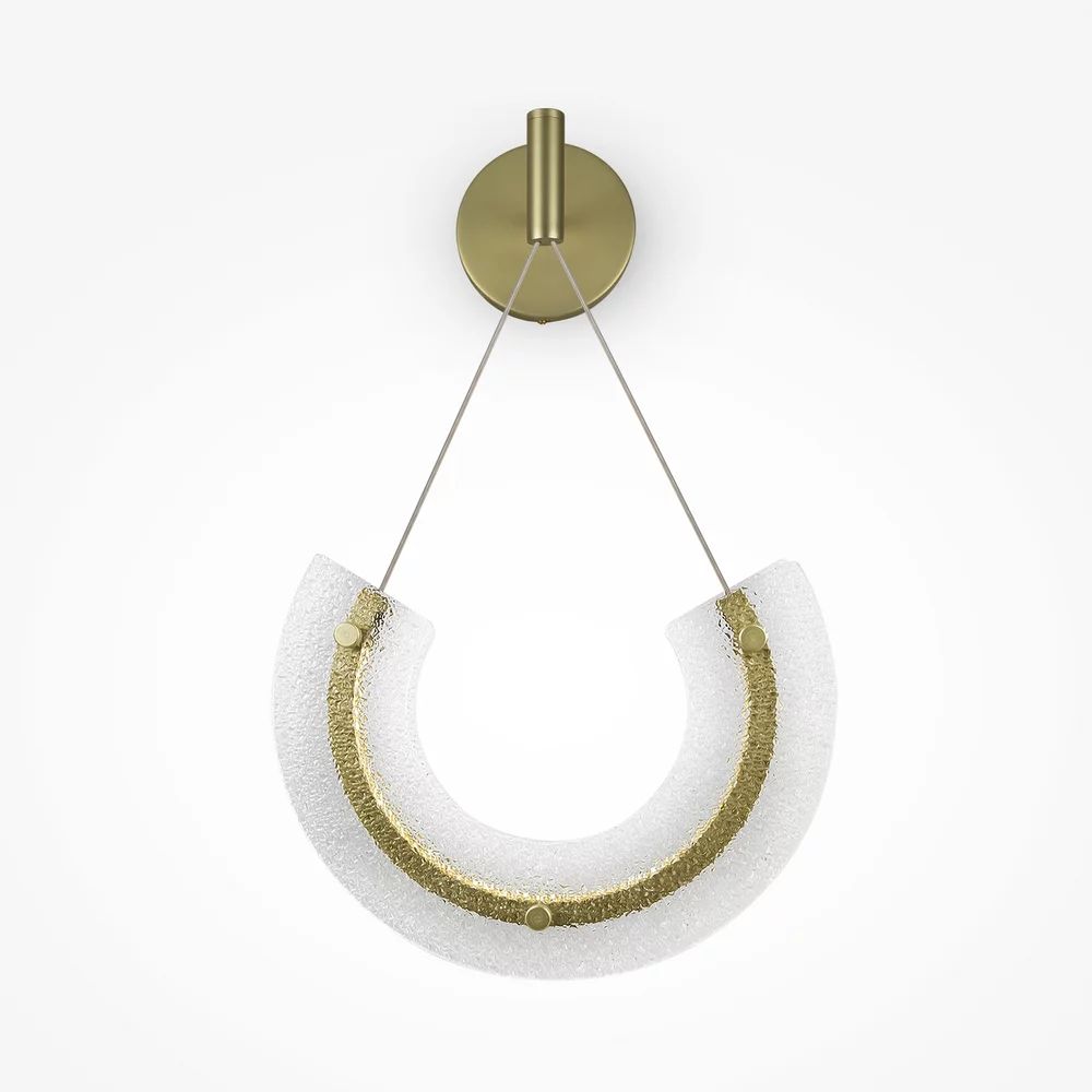 Aplica Maytoni Maya auriu/transparent LED