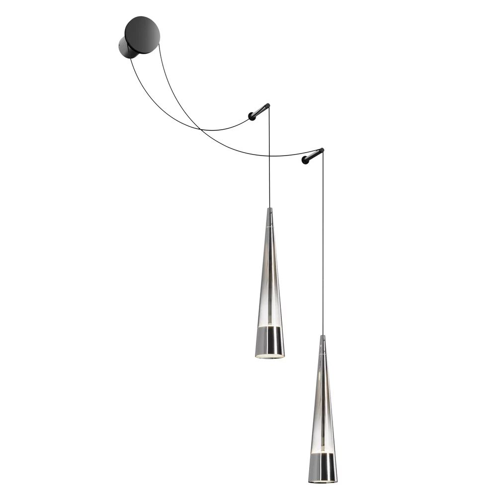 Aplica Maytoni Sintesi crom/transparent LED x 2