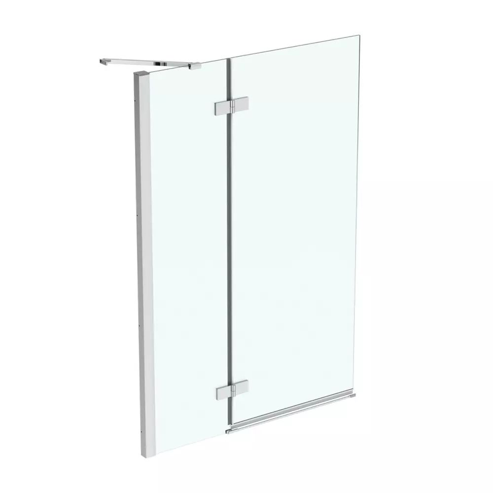Paravan de cada dublu Ideal Standard i.life 100x150 cm argintiu stanga