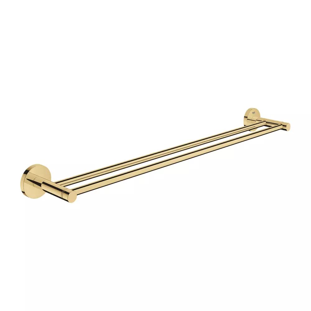 Bara dubla portprosop Grohe Essentials 60 cm auriu lucios Cool Sunrise