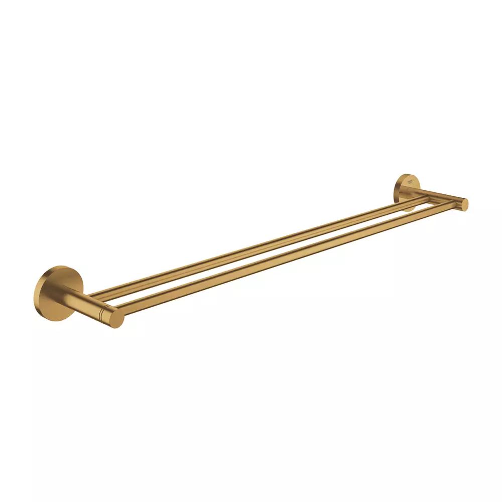 Bara dubla portprosop Grohe Essentials 60 cm auriu periat Cool Sunrise