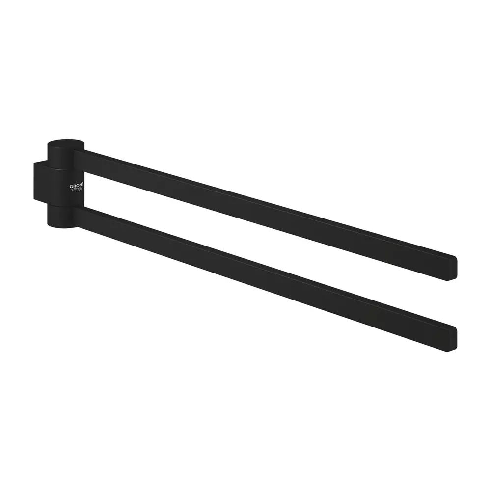 Bara dubla portprosop Grohe Selection 44 cm negru mat Phantom Black