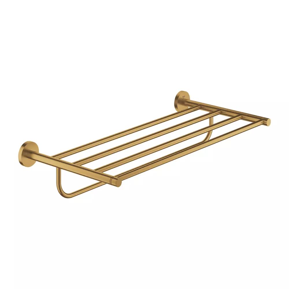 Bara portprosop cu suport Grohe Essentials 60 cm auriu periat Cool Sunrise