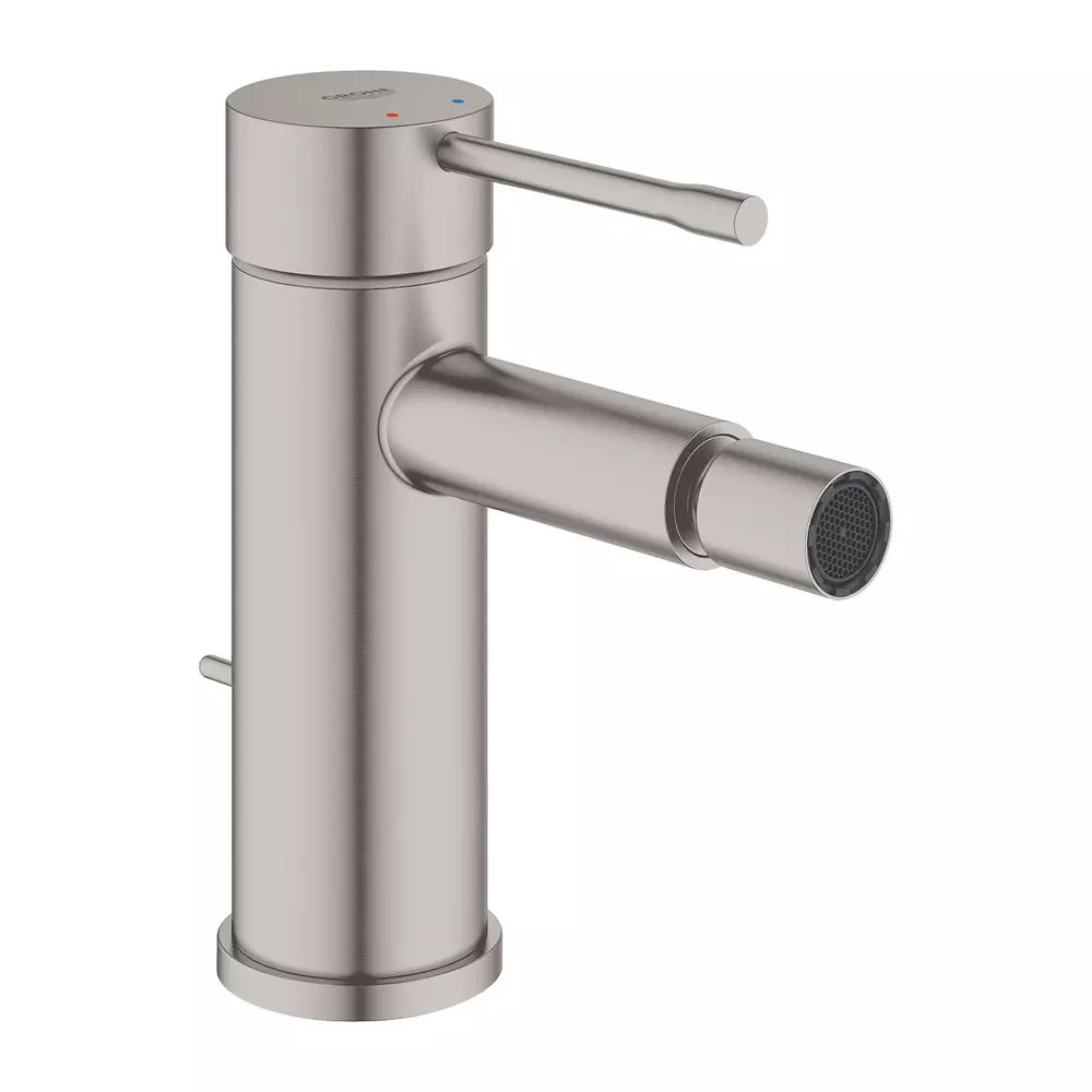 Baterie bideu Grohe Essence monocomanda crom periat Supersteel