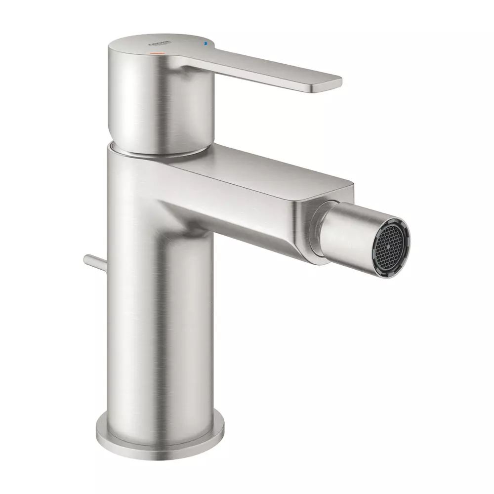 Baterie bideu Grohe Lineare crom periat Supersteel