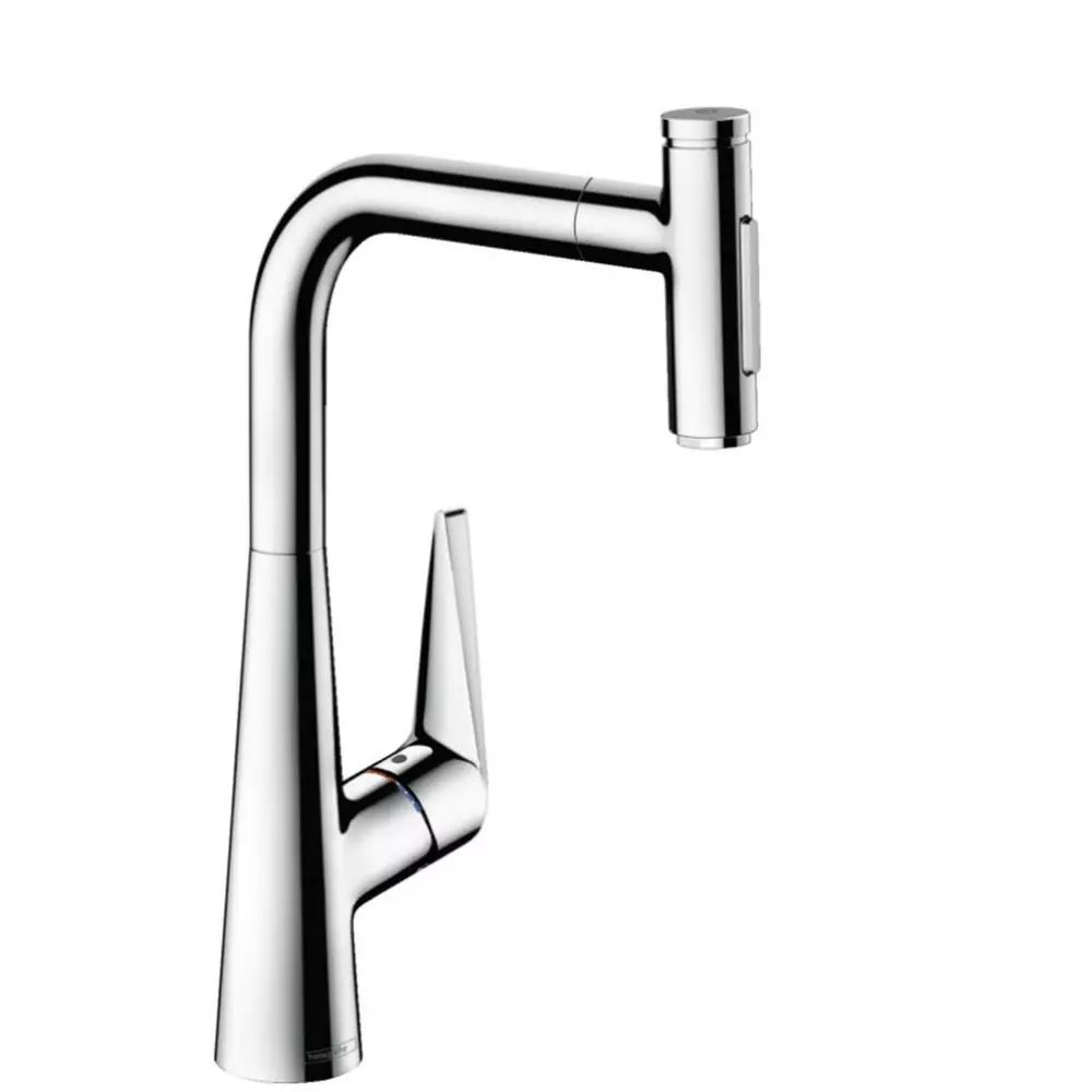 Baterie bucatarie cu dus extractibil Hansgrohe Talis M51 300 sBox cu 2 jeturi
